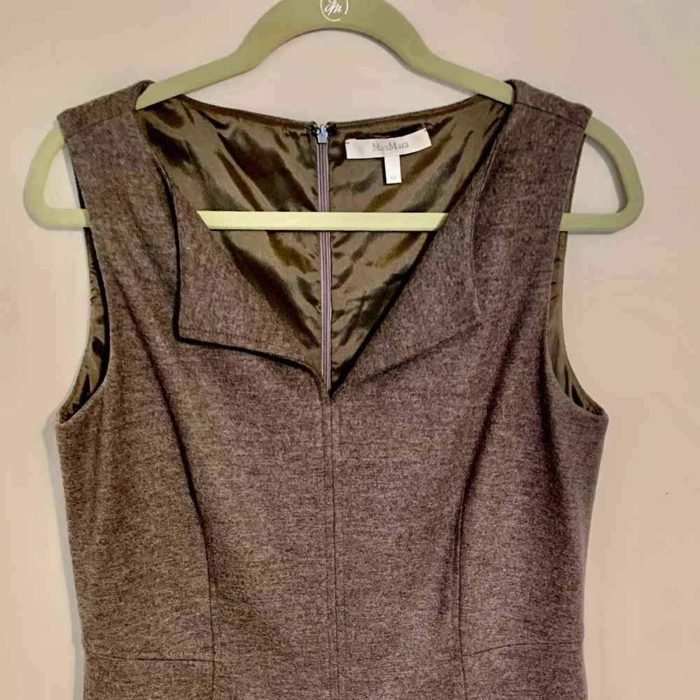 MAXMARA WOOL SHEATH DRESS